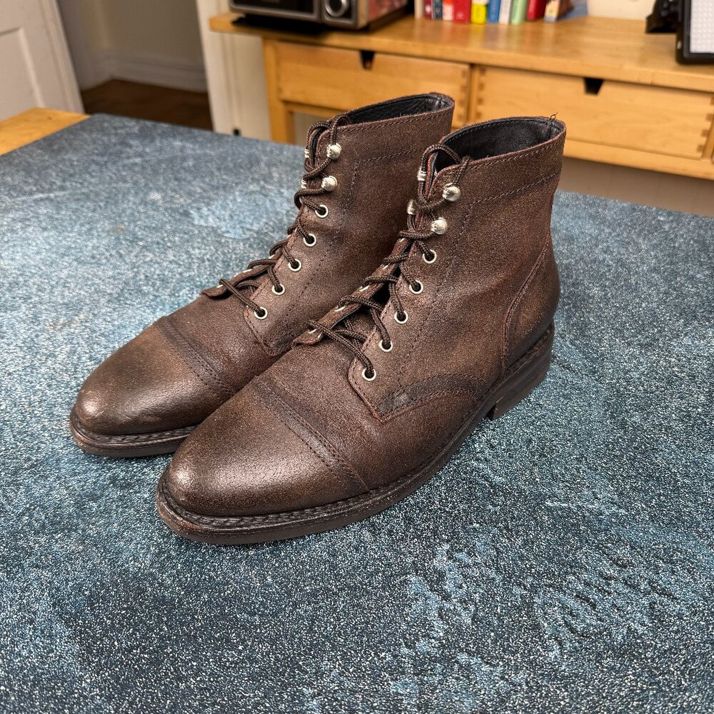 Never Worn - Thursday Captain Boot Canyon Dark Brown Size 9